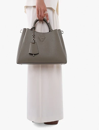 Жіноча сумка тоут Guess з екошкіри - фото 2 - Miraton