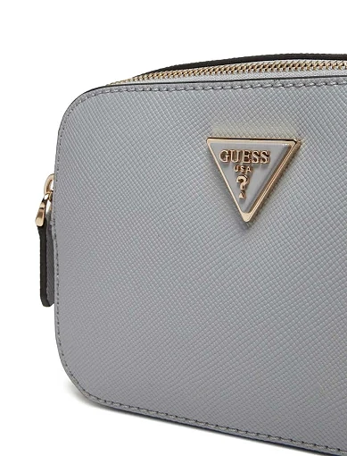 Жіноча сумка camera bag Guess з екошкіри з ланцюжком - фото 2 - Miraton