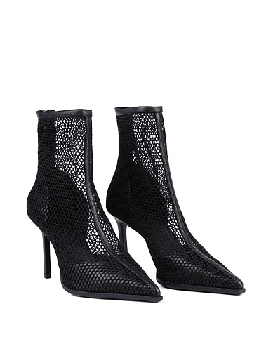 Жіночі черевики MIRATON шкіряні чорні - фото 3 - Miraton