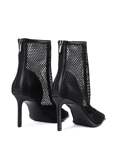 Жіночі черевики MIRATON шкіряні чорні - фото 4 - Miraton