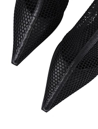 Жіночі черевики MIRATON шкіряні чорні - фото 5 - Miraton