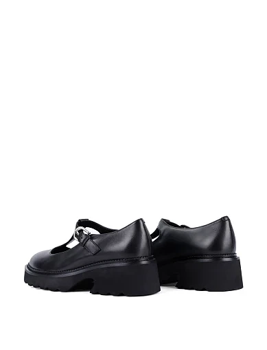 Жіночі туфлі MIRATON шкіряні чорні - фото 4 - Miraton