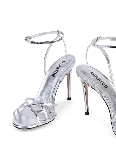 Жіночі босоніжки MIRATON шкіряні - фото 3 - Miraton