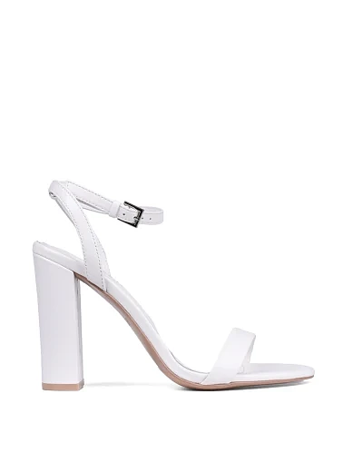 Жіночі босоніжки Attizzare шкіряні рисового кольору - фото 2 - Miraton