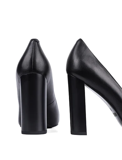 Жіночі туфлі Мері Джейн MIRATON шкіряні чорні - фото 2 - Miraton