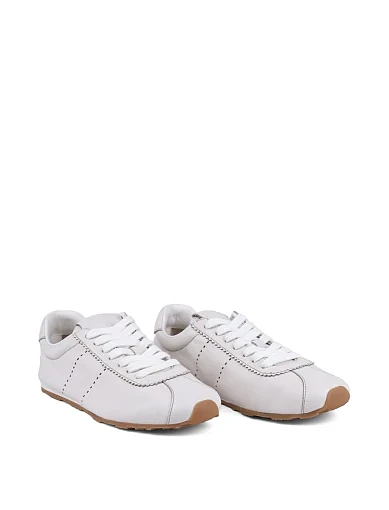 Жіночі кросівки MIRATON шкіряні білі - фото 3 - Miraton