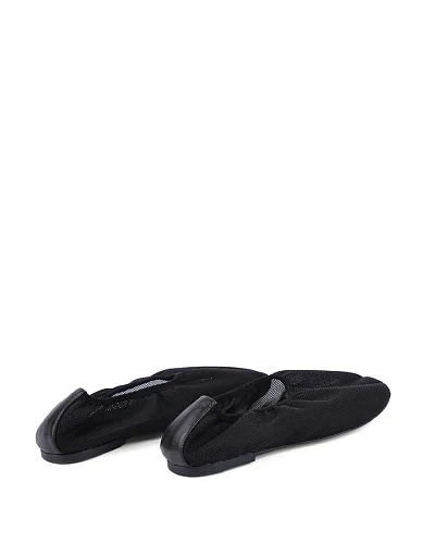 Жіночі балетки MIRATON з сітки чорні - фото 3 - Miraton