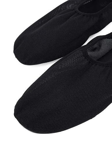 Жіночі балетки MIRATON з сітки чорні - фото 5 - Miraton