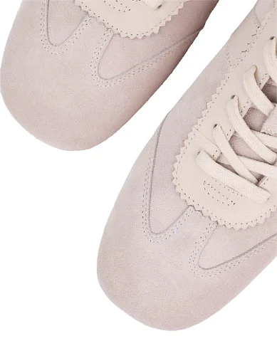 Жіночі кросівки MIRATON велюрові рисові - фото 5 - Miraton