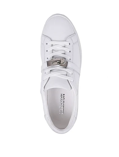 Жіночі кеди MIRATON шкіряні білі - фото 5 - Miraton