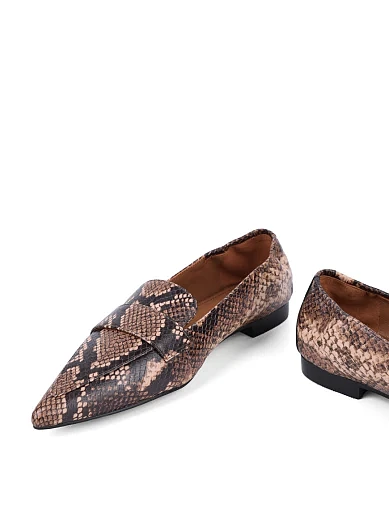 Жіночі сліпери MIRATON шкіряні різнокольорові - фото 2 - Miraton