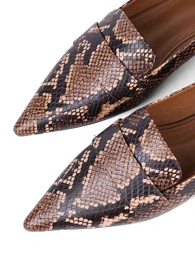 Жіночі сліпери MIRATON шкіряні різнокольорові - фото 5 - Miraton