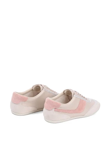 Жіночі кросівки MIRATON шкіряні бежеві - фото 4 - Miraton