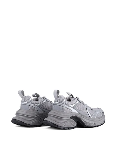 Жіночі кросівки MIRATON зі штучної шкіри сірі - фото 4 - Miraton