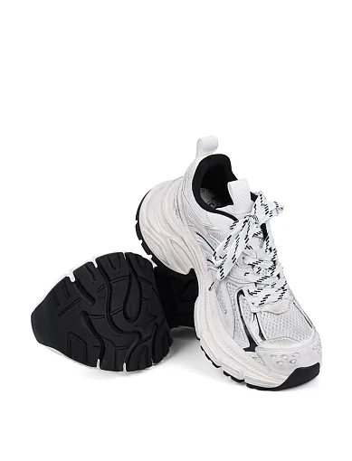 Жіночі кросівки MIRATON із штучної шкіри білі - фото 2 - Miraton