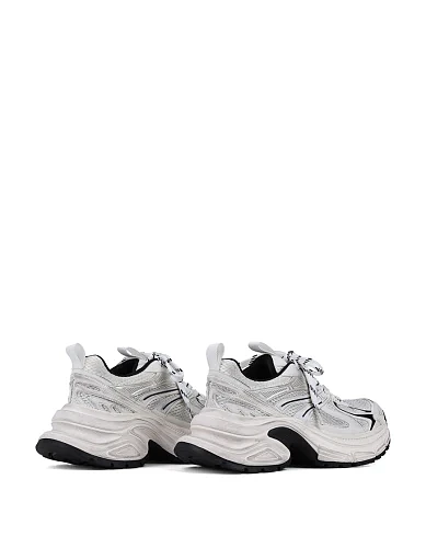 Жіночі кросівки MIRATON із штучної шкіри білі - фото 4 - Miraton