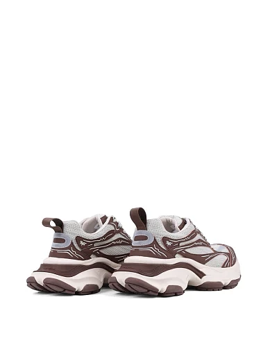 Жіночі кросівки MIRATON зі штучної шкіри коричневі - фото 4 - Miraton