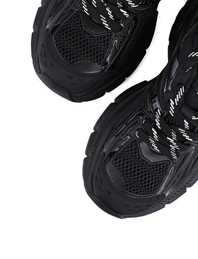 Жіночі кросівки MIRATON зі штучної шкіри чорні - фото 5 - Miraton