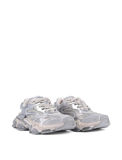 Жіночі кросівки MIRATON шкіряні сірі - фото 3 - Miraton