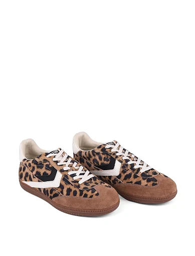 Жіночі кеди MIRATON велюрові коричневі - фото 3 - Miraton