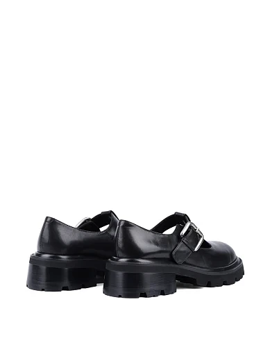 Жіночі туфлі MIRATON шкіряні чорні - фото 4 - Miraton