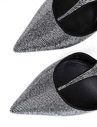 Жіночі туфлі слінгбеки MiaMay шкіряні чорні - фото 5 - Miraton