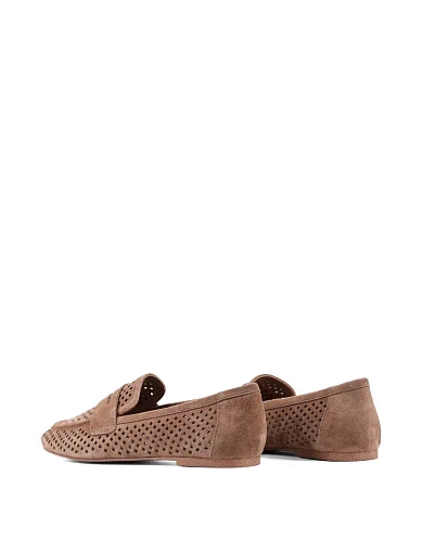 Жіночі сліпери MIRATON велюрові бежеві - фото 4 - Miraton