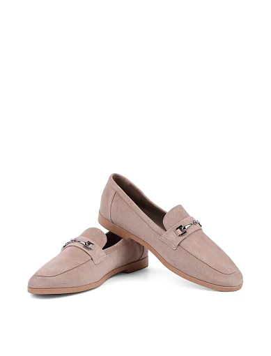 Жіночі сліпери MIRATON велюрові бежеві - фото 2 - Miraton