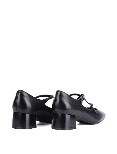 Жіночі туфлі Attizzare шкіряні чорні - фото 4 - Miraton