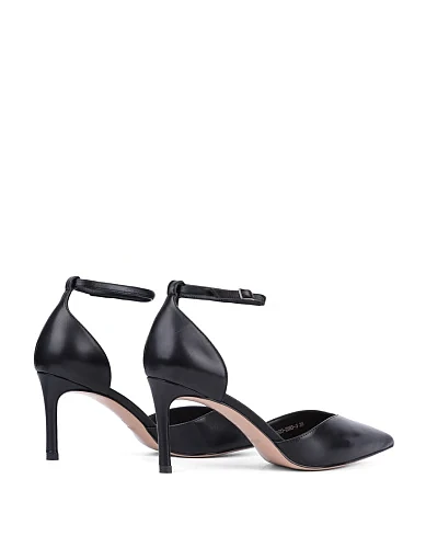 Жіночі туфлі MiaMay шкіряні чорні - фото 4 - Miraton