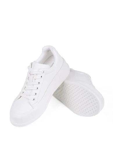 Жіночі кеди MIRATON шкіряні білі - фото 2 - Miraton