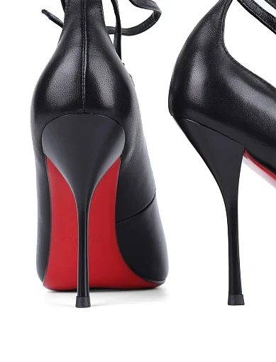 Жіночі туфлі Mia May шкіряні чорні - фото 2 - Miraton