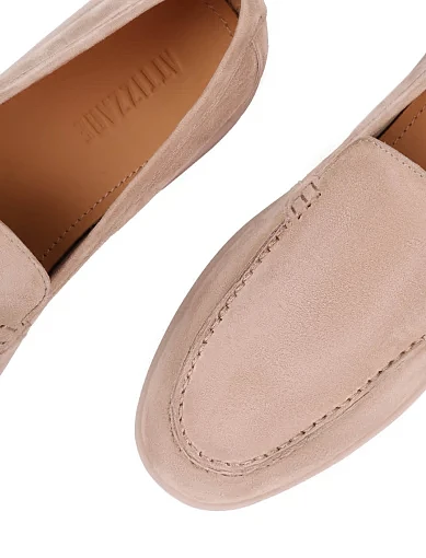 Жіночі сліпери Attizzare велюрові бежеві - фото 5 - Miraton