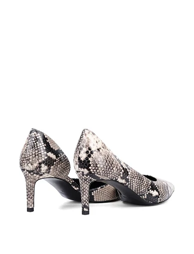 Жіночі туфлі MIRATON шкіряні різнокольорові - фото 4 - Miraton