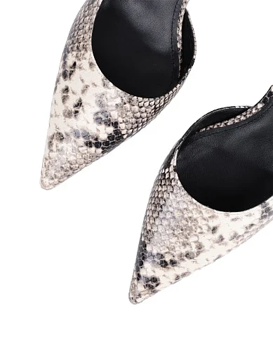 Жіночі туфлі MIRATON шкіряні різнокольорові - фото 5 - Miraton