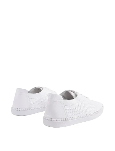 Жіночі кеди Attizzare шкіряні білі - фото 3 - Miraton