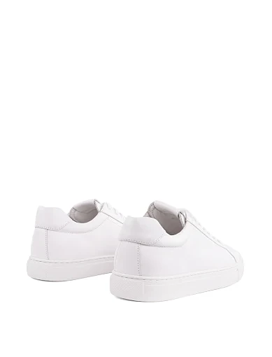 Женские кеды MIRATON кожаные белые - фото 4 - Miraton