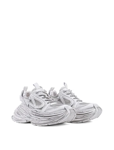 Жіночі кросівки MIRATON шкіряні білі - фото 3 - Miraton