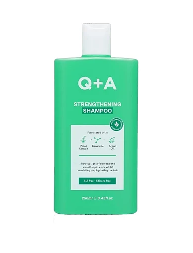 Шампунь для укрепления и улучшения роста волос Q+A Strengthening Shampoo, 250ml фото 1
