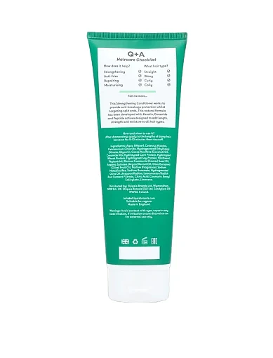 Кондиционер для укрепления и улучшения роста волос Q+A Strengthening Conditioner, 250ml - фото 3 - Miraton