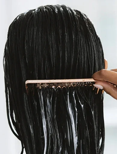 Маска для восстановления волос Kristin Ess Strand Strengthening Reconstructive Moisture Mask, 200ml - фото 2 - Miraton