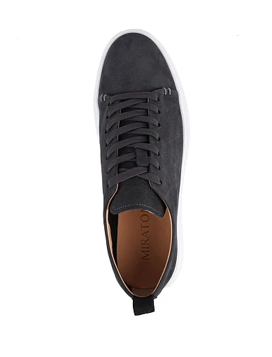 Чоловічі кеди MIRATON із нубуку сірі (A316-G54-LMS6) - фото 5 - Miraton