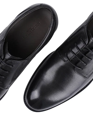 Чоловічі туфлі Miguel Miratez шкіряні чорні (1305A-109-T1) - фото 5 - Miraton