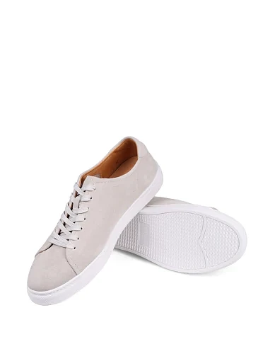 Чоловічі кеди MIRATON замшеві бежеві (0846AB-02-JK7) - фото 2 - Miraton