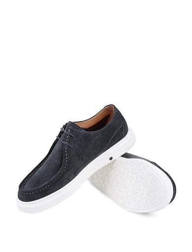 Чоловічі туфлі Miguel Miratez замшеві сірі (M156AB-01-NR2 SS25) - фото 2 - Miraton