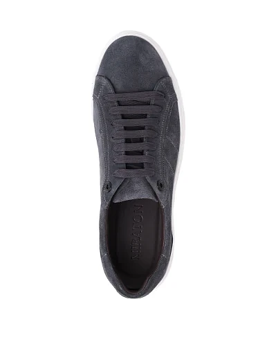 Чоловічі кеди MIRATON замшеві сірі (M307AB1-206-NR2) - фото 5 - Miraton