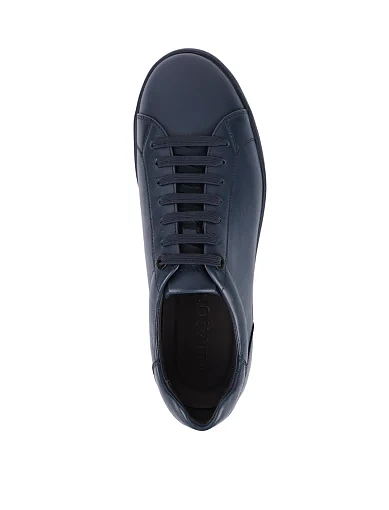 Чоловічі кеди MIRATON шкіряні сині (M55A-22-D02) - фото 5 - Miraton