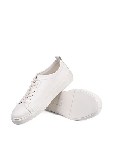 Чоловічі кеди MIRATON шкіряні білі (MU189AB-29-G79) - фото 2 - Miraton