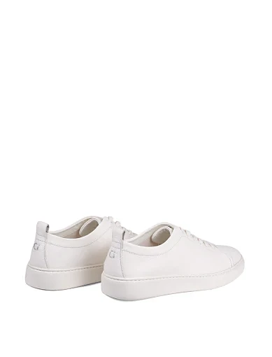 Чоловічі кеди MIRATON шкіряні білі (MU189AB-29-G79) - фото 4 - Miraton