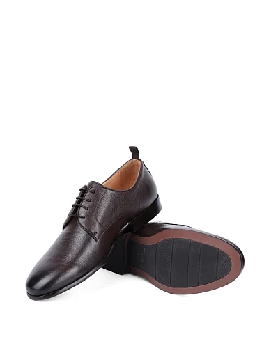 Чоловічі туфлі Miguel Miratez шкіряні коричневі (D581-107B-543) - фото 2 - Miraton